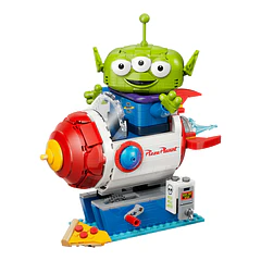 Extraterrestre com Foguetão do Pizza Planet