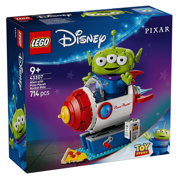 Extraterrestre com Foguetão do Pizza Planet 1