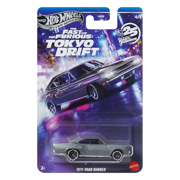 Hot Wheels Silver Series Fast & Furious: Tokyo Drift - 1970 Road Runner 