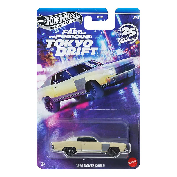 Hot Wheels Silver Series Fast & Furious: Tokyo Drift - 1970 Monte Carlo 