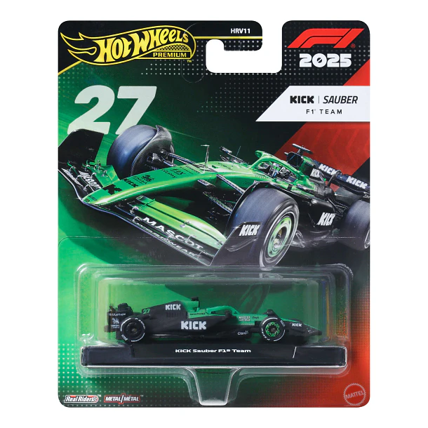 Hot Wheels Formula 1 2025 - Kick Sauber Formula 1 Team #27 Nico Hülkenberg 