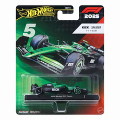 Hot Wheels Formula 1 2025 - Kick Sauber Formula 1 Team #5 Gabriel Bortoleto