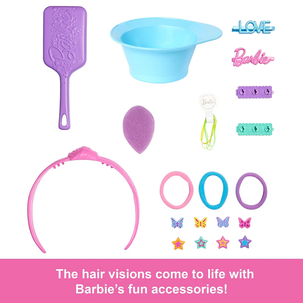 Barbie Busto Styling Hair 4