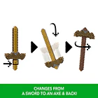 Minecraft - Espada Transformável em Picareta 2 em 1 3