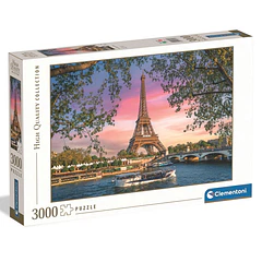 Puzzle 3000 pçs - Torre Eiffel Iron Lady in Pink