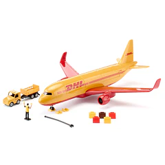 Siku - Avião de Carga DHL com Acessórios