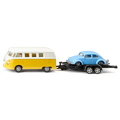 Siku - Volkswagen T1 com Reboque Volkswagen Beetle