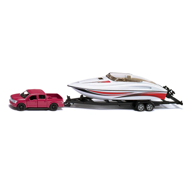 Siku - Ford F150 com Atrelado Barco 1