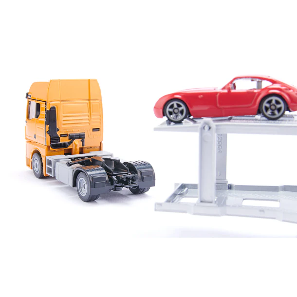 Siku - Camião MAN Reboque para Carros 5