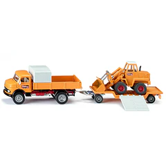 Siku - Camião Mercedes-Benz 710 com Escavadora Kramer 411 Bölling