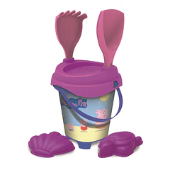 Balde Praia Peppa Pig com Acessórios