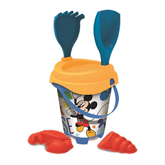 Balde Praia Mickey Mouse com Acessórios