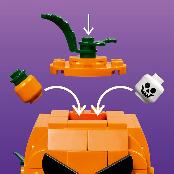 Carrinha Pick-Up com Abóbora de Halloween 5