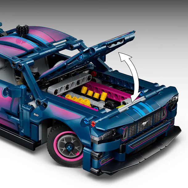 Carro de Garagem Personalizada Ford Mustang GT 4