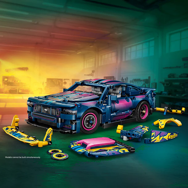 Carro de Garagem Personalizada Ford Mustang GT 5