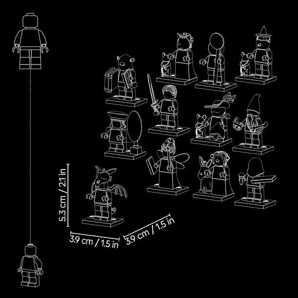 Minifiguras - Série Shrek Completa 8