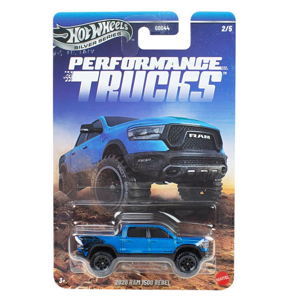 Hot Wheels Silver Series Performance Trucks - 2020 RAM 1500 Rebel 
