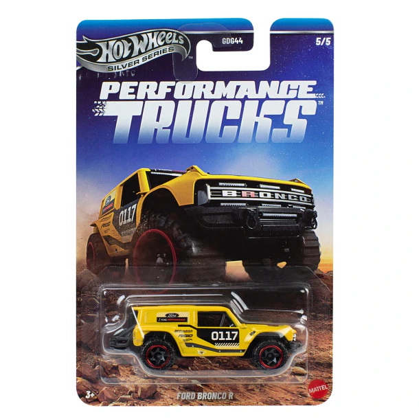Hot Wheels Silver Series Performance Trucks - Ford Bronco R 