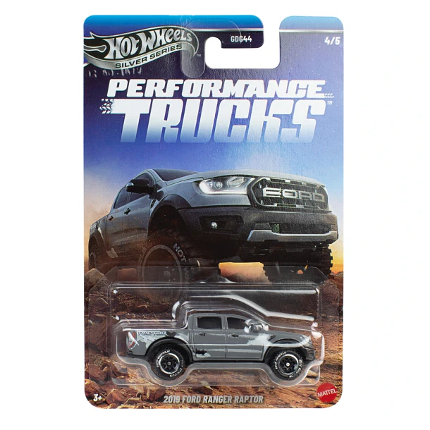 Hot Wheels Silver Series Performance Trucks - 2019 Ford Ranger Raptor 