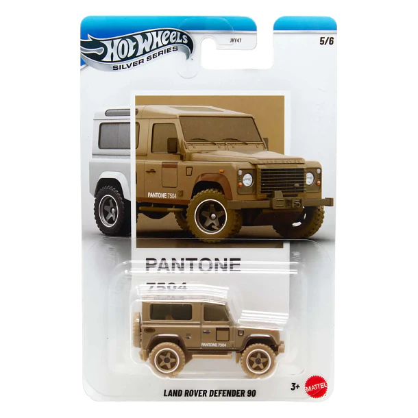 Hot Wheels Silver Series Pantone - Land Rover Defender 90 