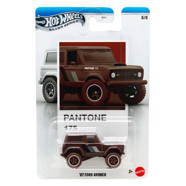 Hot Wheels Silver Series Pantone - '67 Ford Bronco 