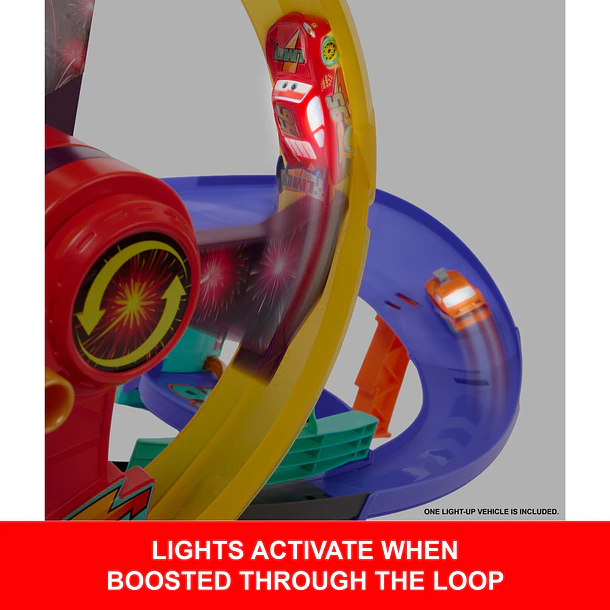 Cars Race To Celebrate Light Up - Lightning McQueen Celebration Raceway 5