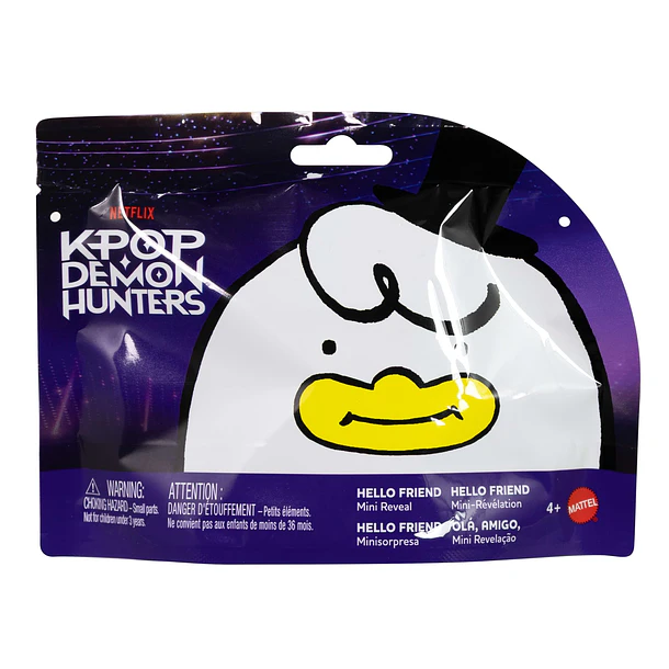 K-Pop Demon Hunters - Mini Figura Porta-Chaves Colecionável 1