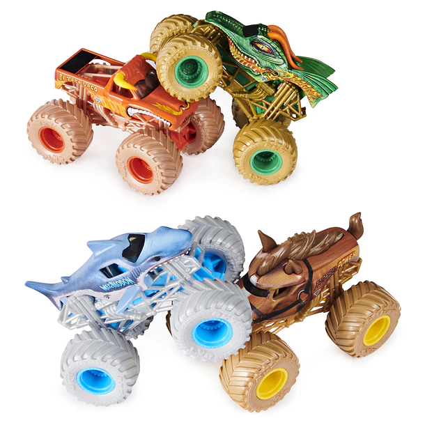 Monster Jam Power Beasts - Pack 4 3