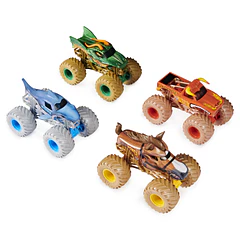Monster Jam Power Beasts - Pack 4
