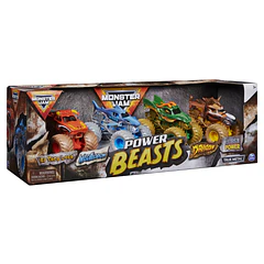 Monster Jam Power Beasts - Pack 4