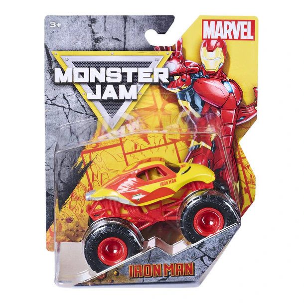 Monster Jam Marvel Série 6 - Iron Man 