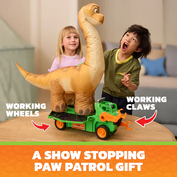Patrulha Pata the Dino Movie - Veículo Megasaurus Dino 7