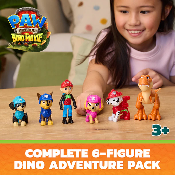 Patrulha Pata the Dino Movie - Pack Dino Aventura 8