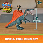 Patrulha Pata the Dino Movie - Conjunto Rise & Roll Dino 4