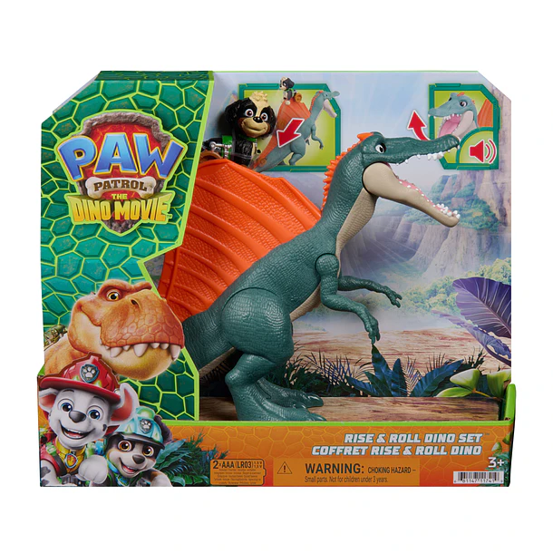 Patrulha Pata the Dino Movie - Conjunto Rise & Roll Dino 1