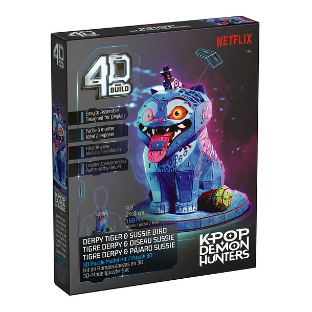 4D Build - Puzzle K-Pop Demon Hunters Derpy Tiger & Sussie Bird 1