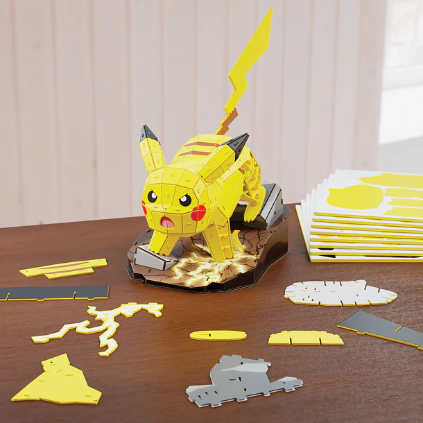 4D Build - Puzzle Pokémon Pikachu 3