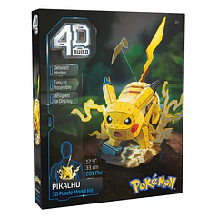 4D Build - Puzzle Pokémon Pikachu