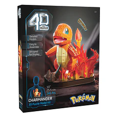 4D Build - Puzzle Pokémon Charmander