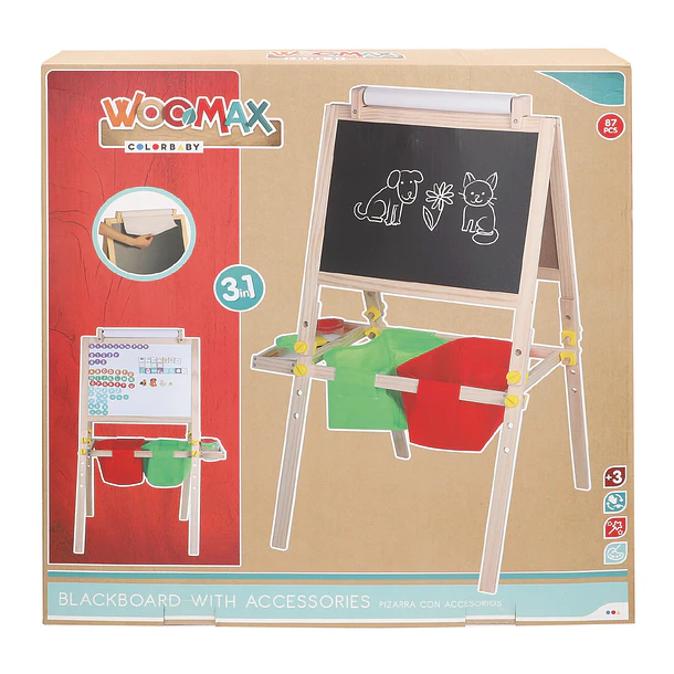 Woomax - Quadro Madeira 3 em 1 1