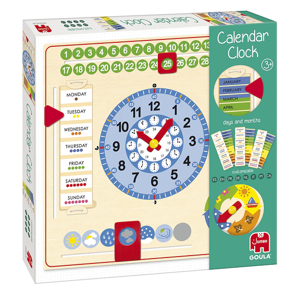 Goula - Relógio Calendário 1