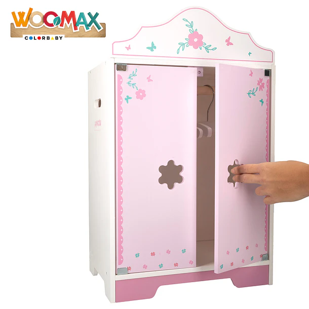 Woomax - Armário de Madeira para Bonecas 4
