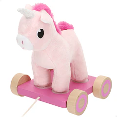 Woomax - Peluche Unicórnio de Puxar