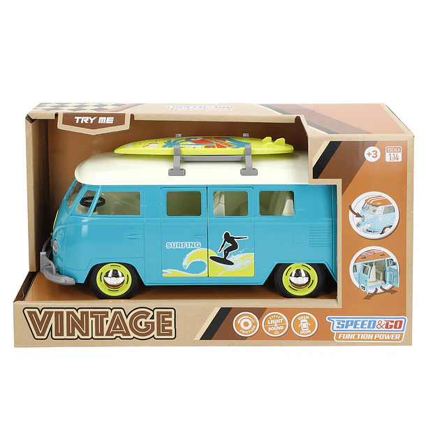 Speed & Go - Carrinha Vintage Surfing 1