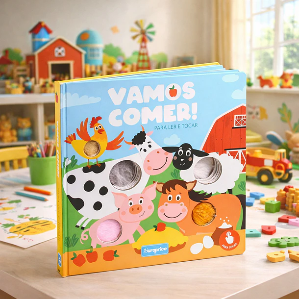 Para Ler e Tocar - Vamos Comer! 3