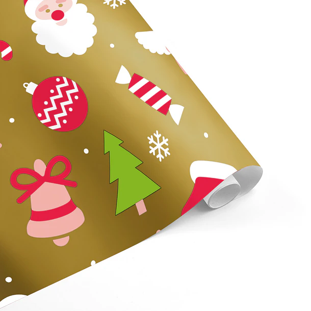 Rolo Papel Gingerbread House 5