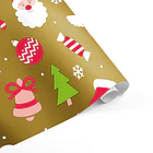 Rolo Papel Gingerbread House 5