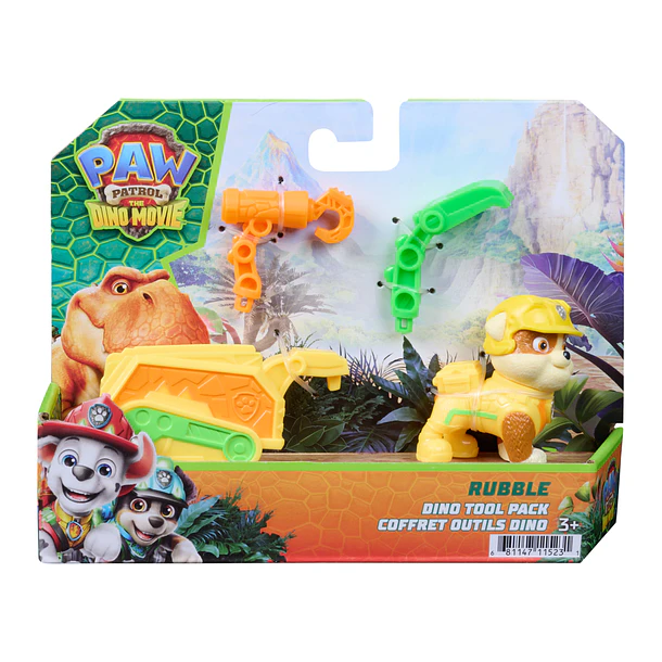 Patrulha Pata the Dino Movie - Dino Tool Pack Rubble 1