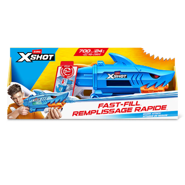 X-Shot Water - Fast-Fill Shark Attack 1