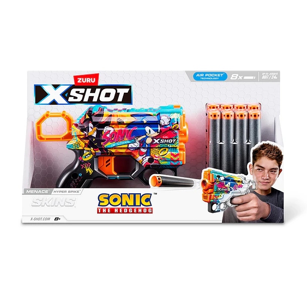 X-Shot - Skins Menace Hyper Spike Sonic 1